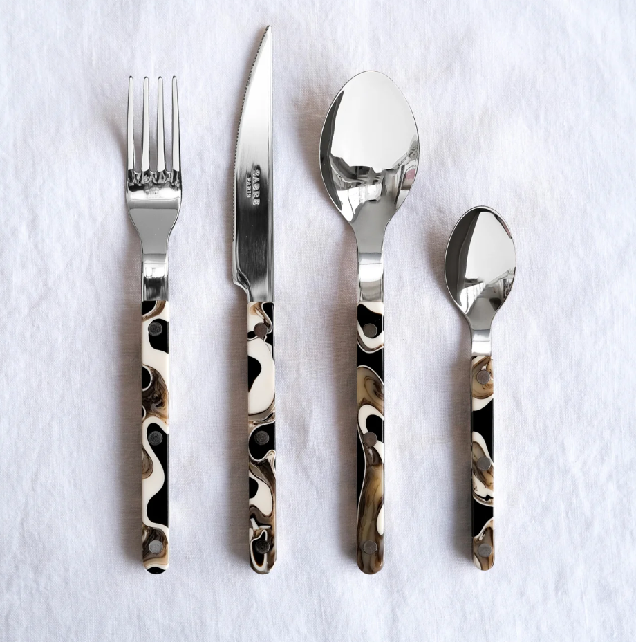 24 pieces cutlery set BISTRO Dune Black