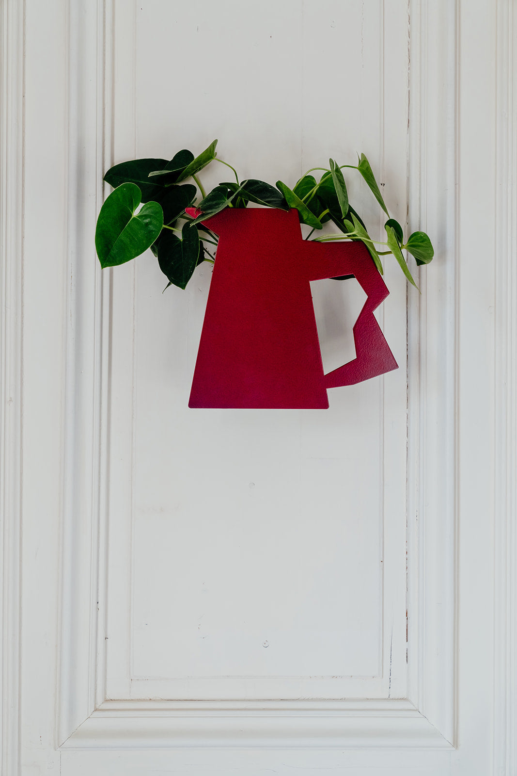 PITCHER Vase Mural Object | Burgundy