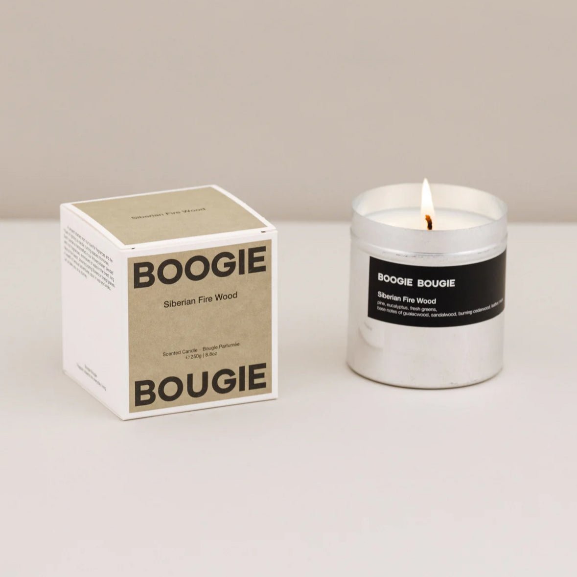 Candle SIBERIAN FIRE WOOD