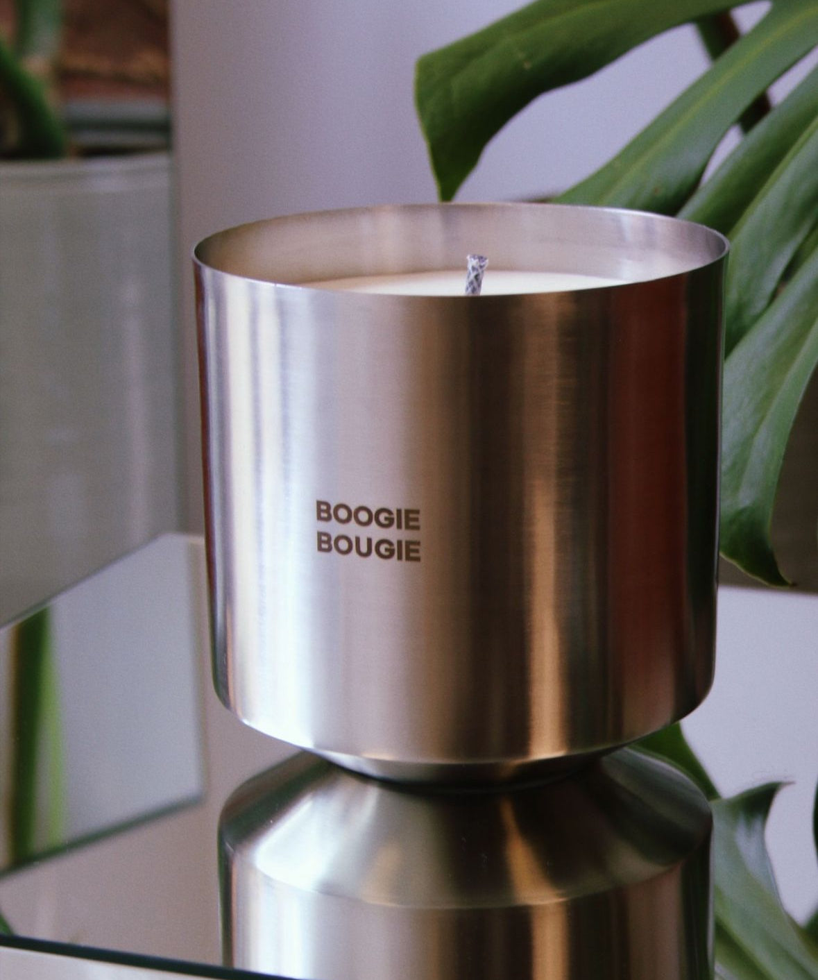 Candle TAMED BASIL & THUNDER | XL Stainless Steel Edition