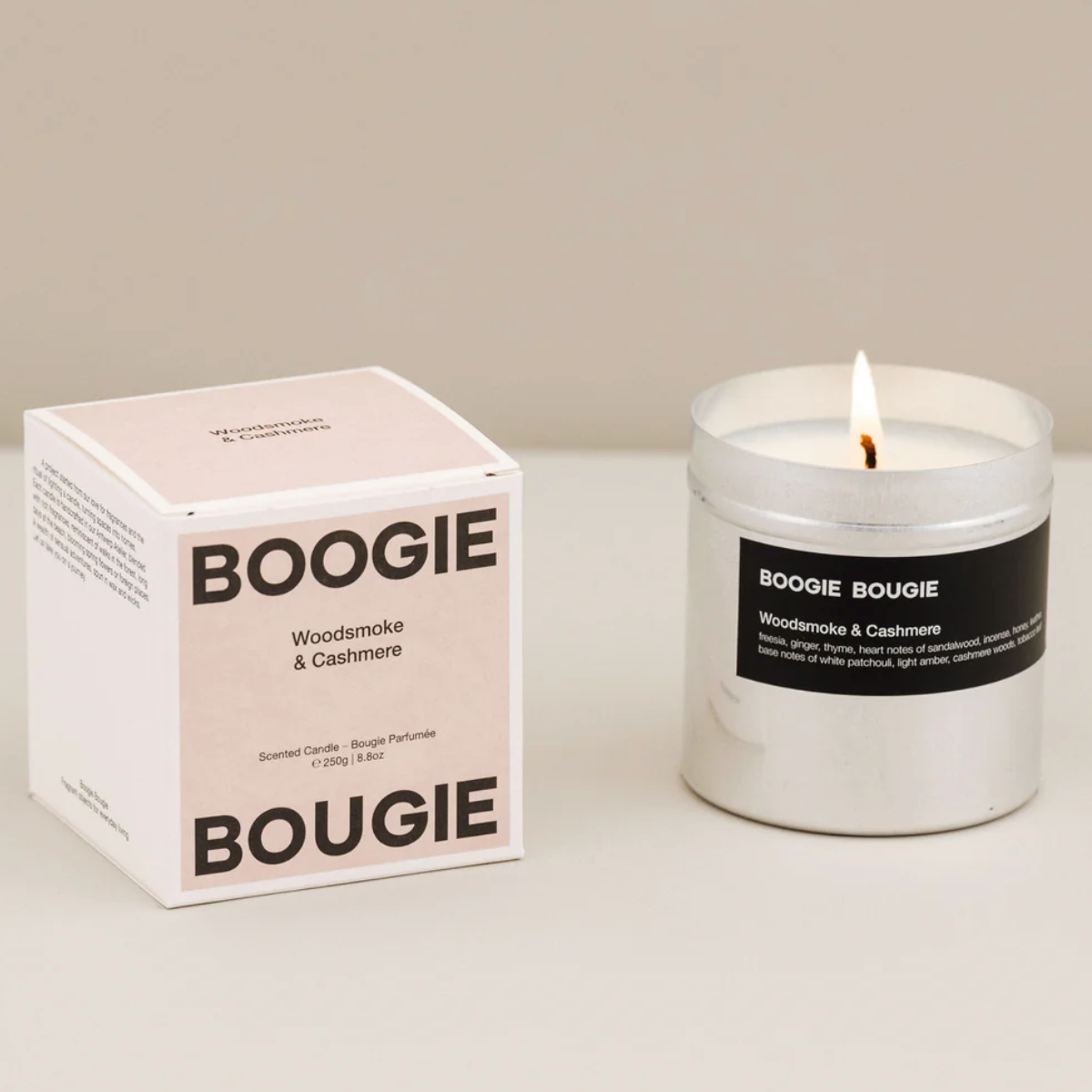 Candle WOODSMOKE & CASHMERE