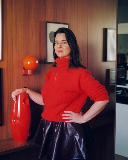 Malwina Konopacka ceramic designer portrait OKO vase