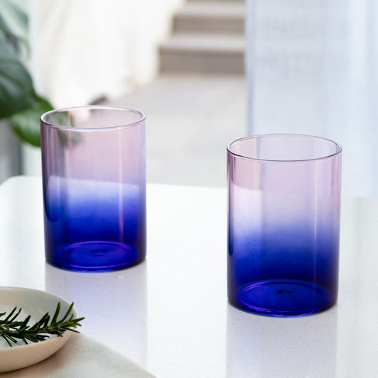 PABLO Gradient Glasses 2 tone | Cobalt & Pink