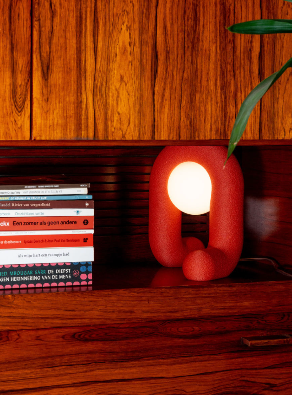 DANCER Lamp | Coral Red