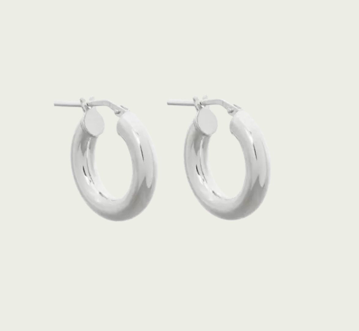 Earrings HOOPS Silver