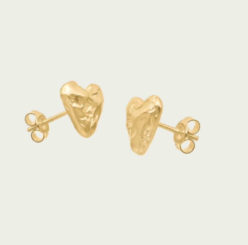 Earrings MINI HEART Gold