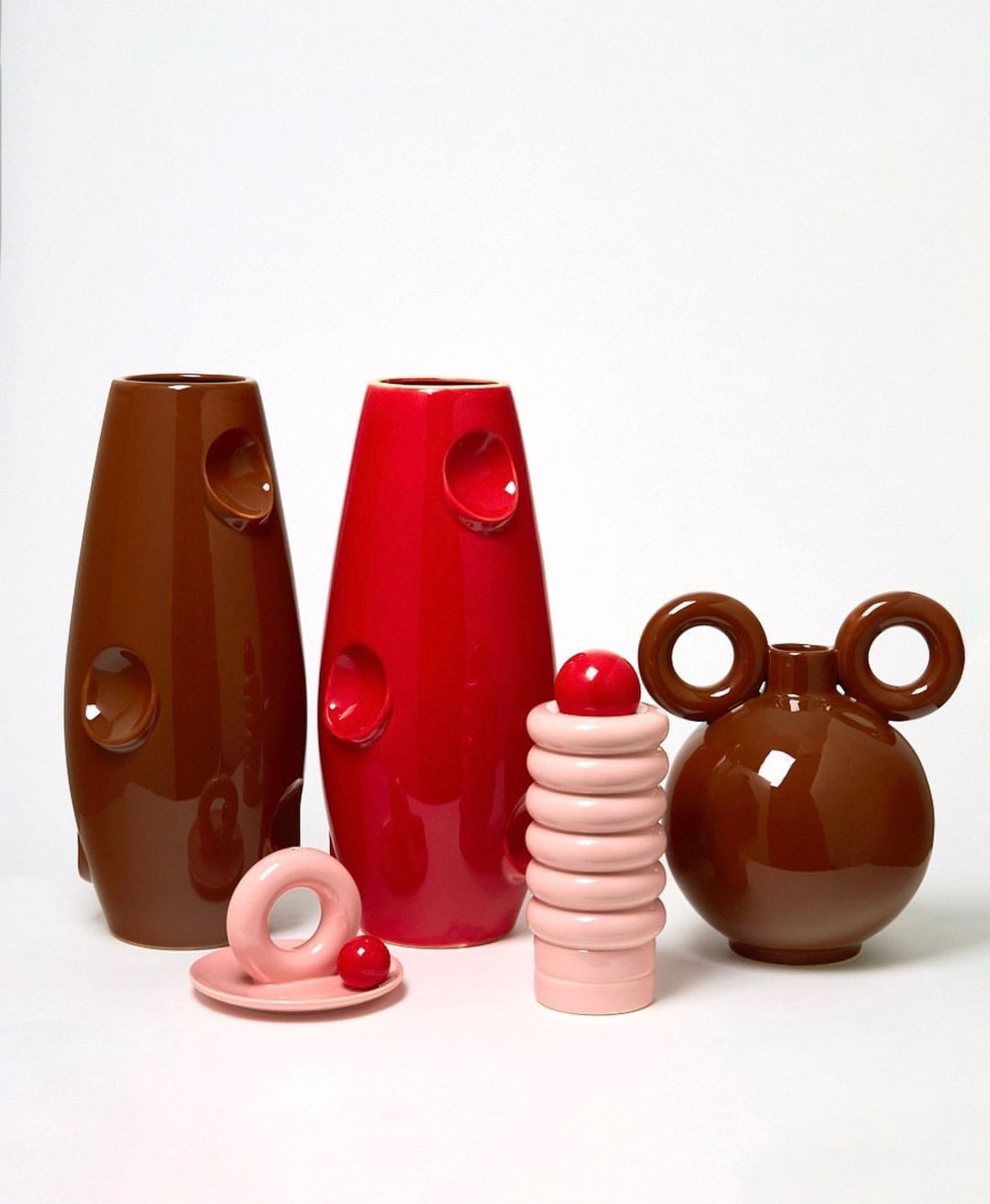 OKO Vase Red