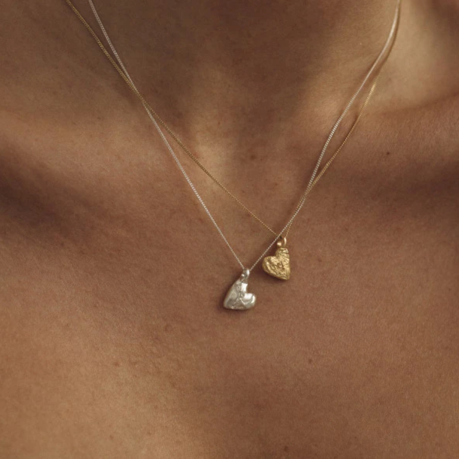 Necklace MINI HEART Gold