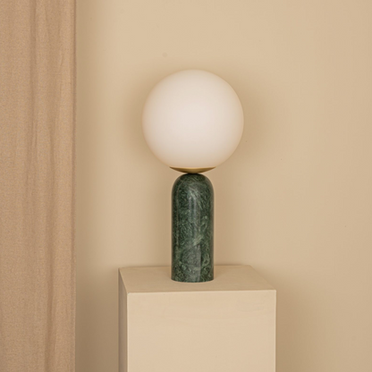 Table Lamp ATLAS | Green Marble