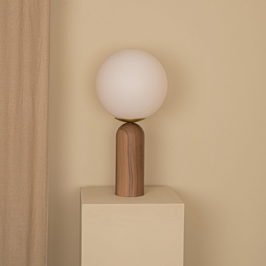 Table Lamp ATLAS | Walnut Wood