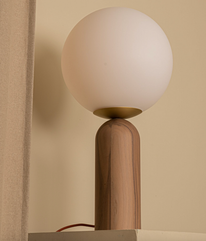 Table Lamp ATLAS | Walnut Wood