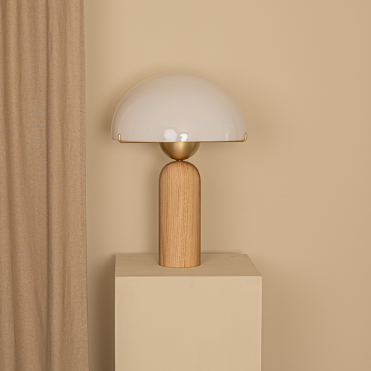 Table Lamp PEONO | Oak Wood