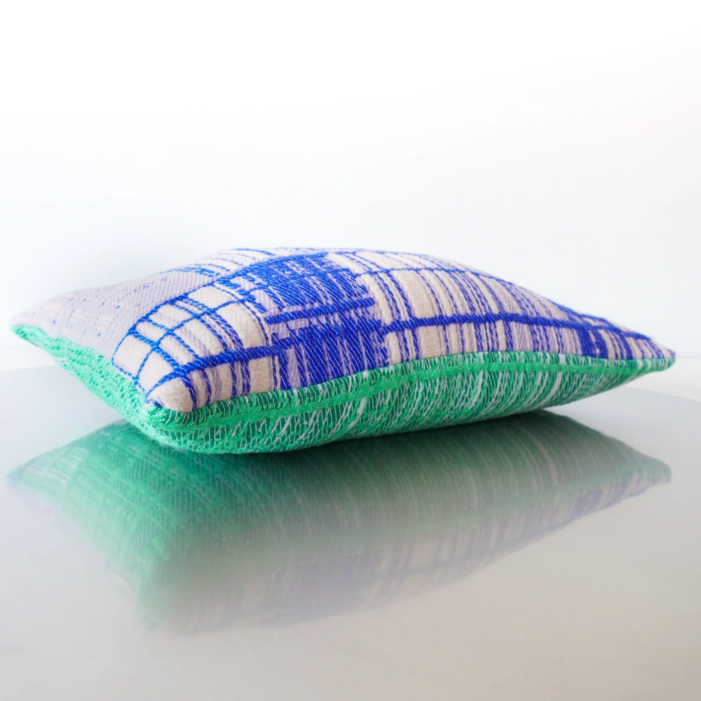 Pillow BEYOND BOLD | DUO Emerald & Blue