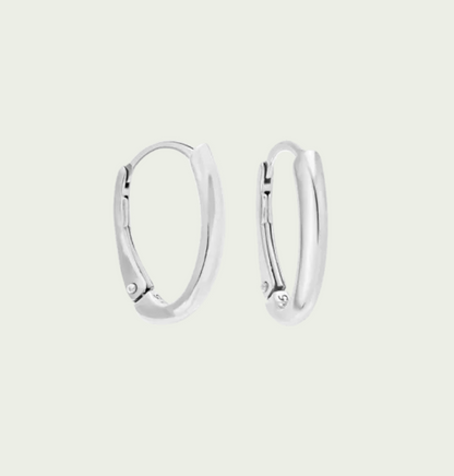 Earrings HUGGIE Silver