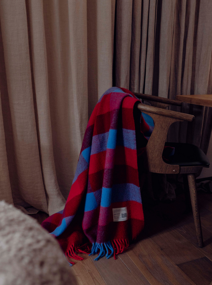 Premium Blanket RED & BLUE